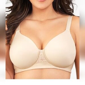Vanity Fair Size 38DDD Beauty Back Smoother Full Figure Wirefree Bra 71380 NWT